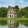 Hoan Kiem lake – the symbol of Hanoi, Vietnam