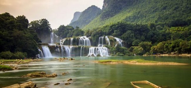 Ban Gioc waterfall 2 ban gioc waterfall