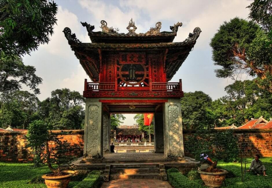 The Temple of Literature - Hanoi