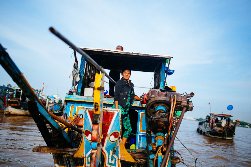 Mekong floating Markets