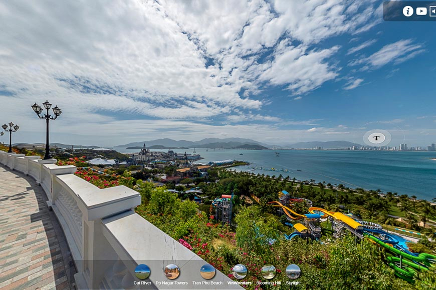360 degrees panorama vietnam