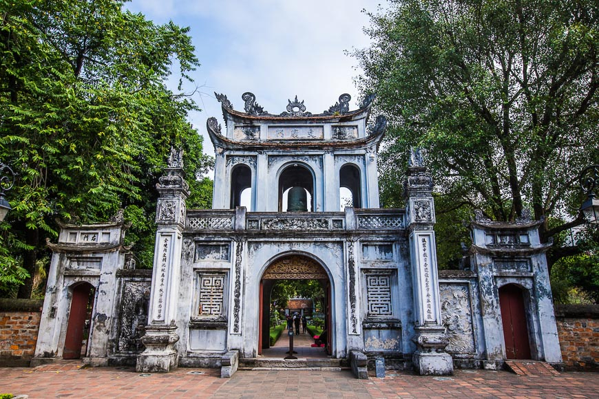Temple of Literature Vietnam Tourism