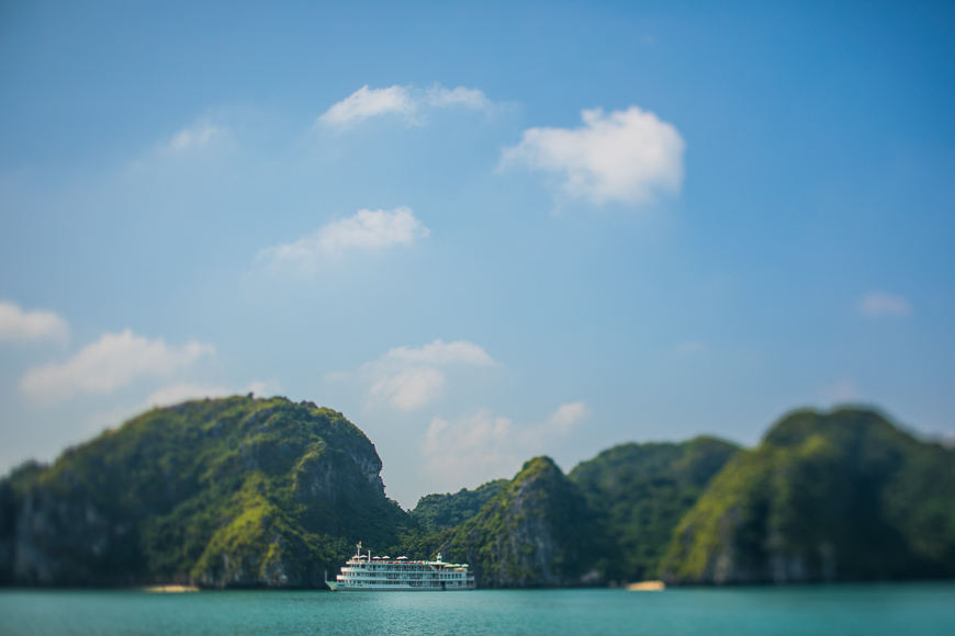 sustainable cruise halong bay