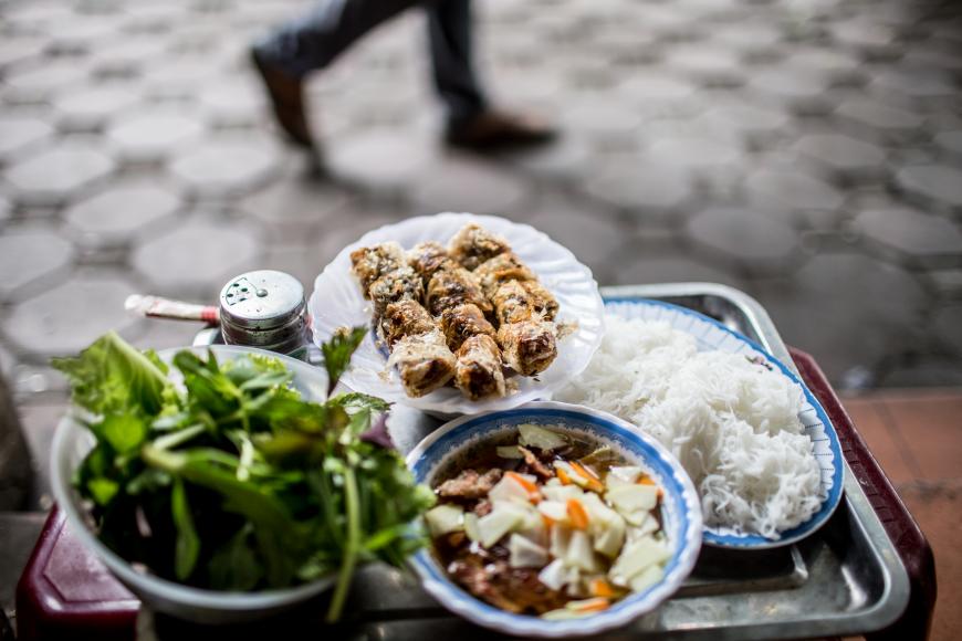 Bun Cha Hanoi Street Food